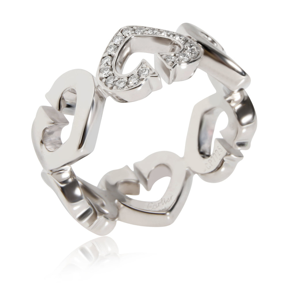 Cartier C Heart de Cartier Ring (White Gold) - Picture 3 of 3